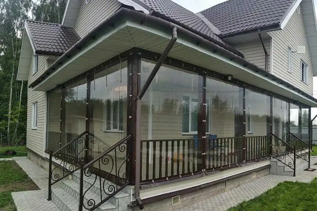 Готовые комплекты мягких ПВХ-окон от Атмас Softglass